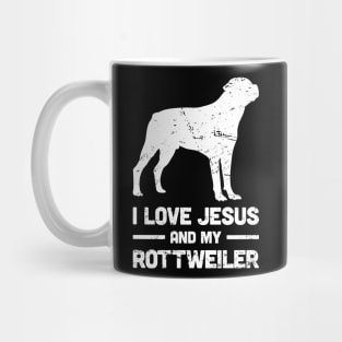 Rottweiler - Funny Jesus Christian Dog Mug